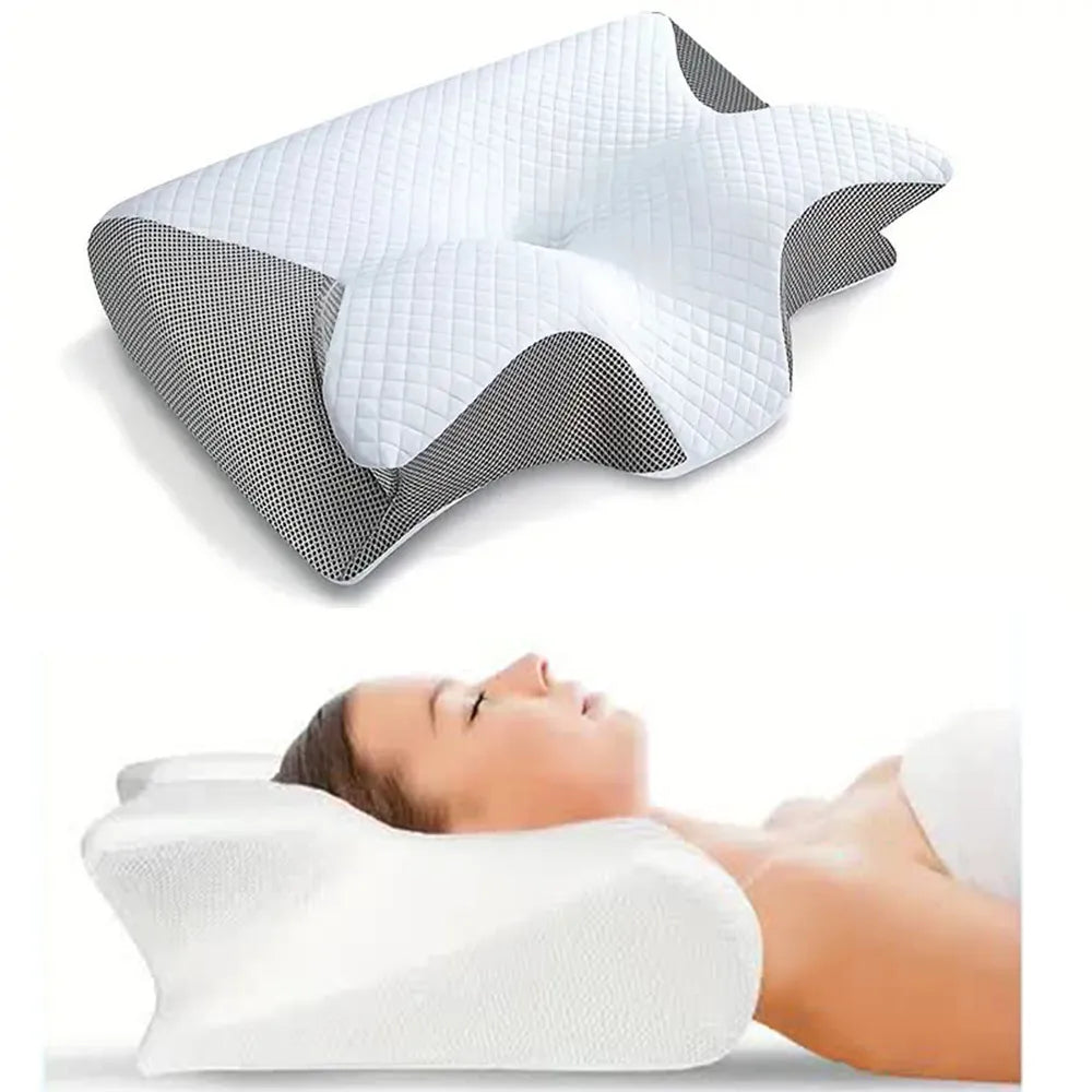 Cervical Orthopedic Butterfly Memory Foam Pillow