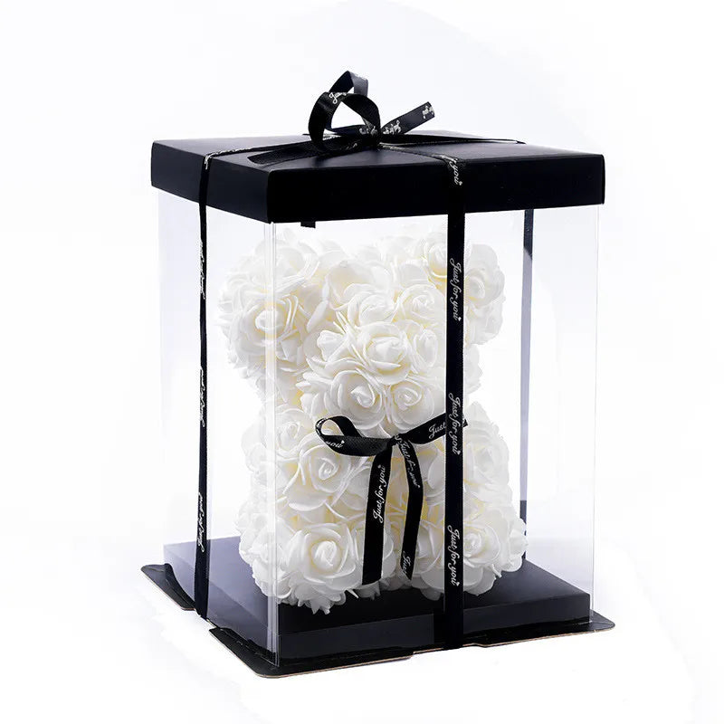 Rose Petal Bear in Gift Box