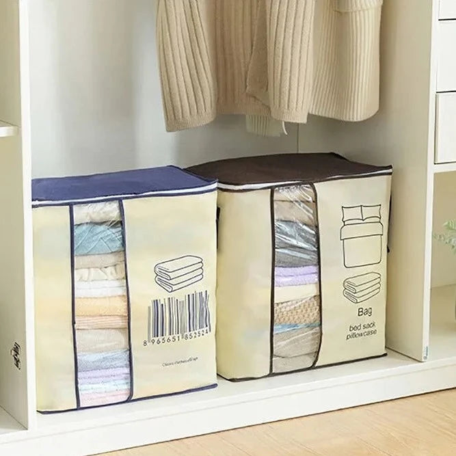 Fabric Multipurpose Storage Bag for Bedroom and Living Room