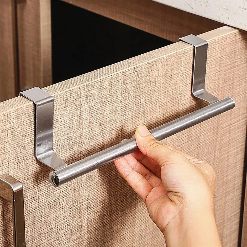 Over the Door Tea Towel Rack Kitchen