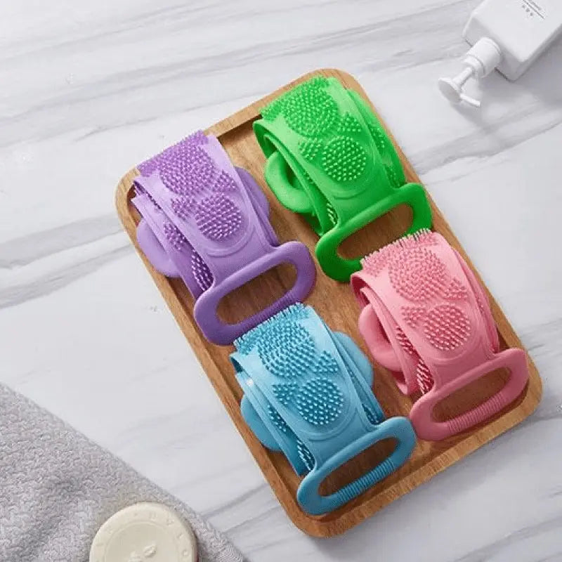 Body Silicone Shower Exfoliator Scrubber