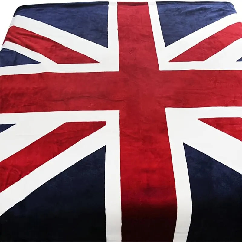 Union Jack Soft Fleece Large Blanket Throw