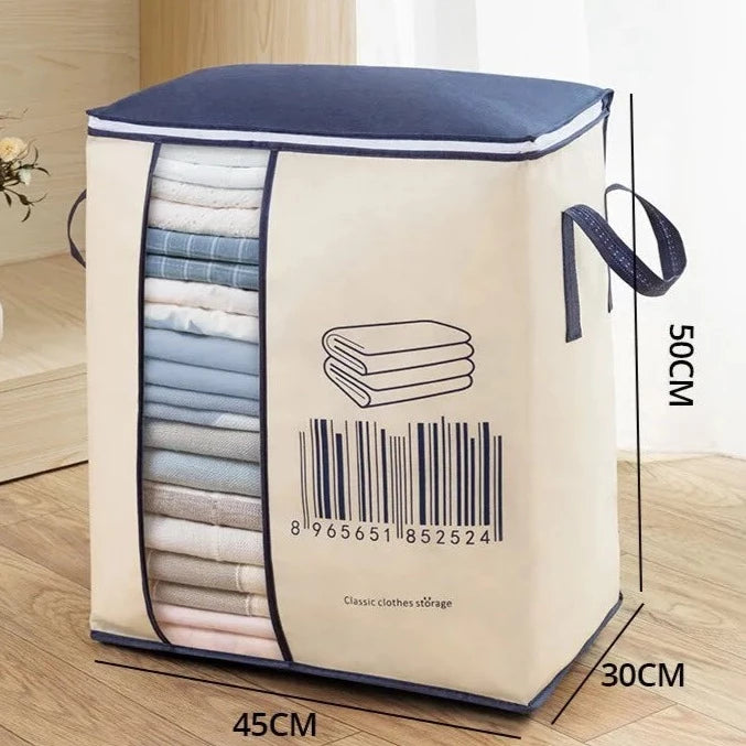 Fabric Multipurpose Storage Bag for Bedroom and Living Room