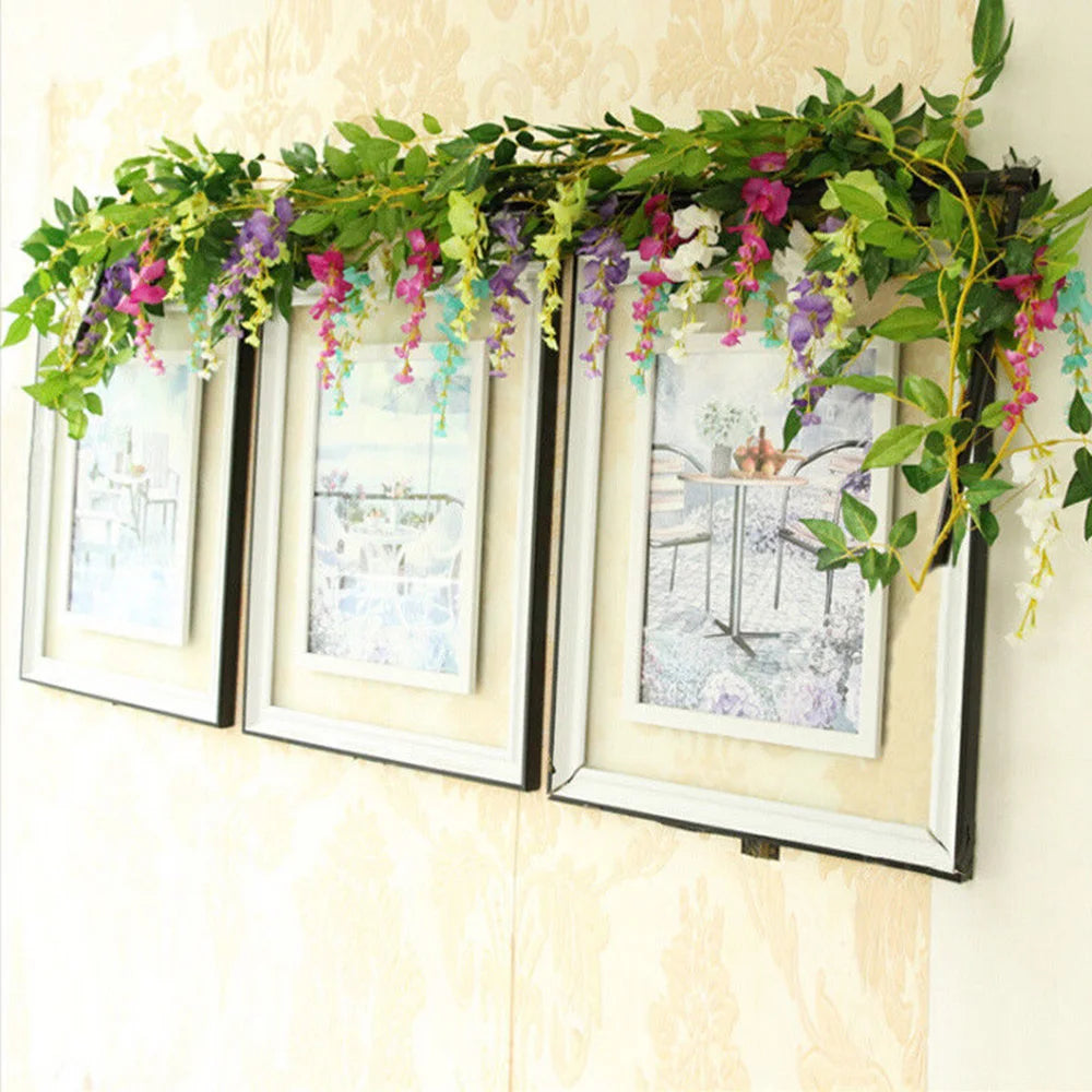 Artificial Wisteria Garlands
