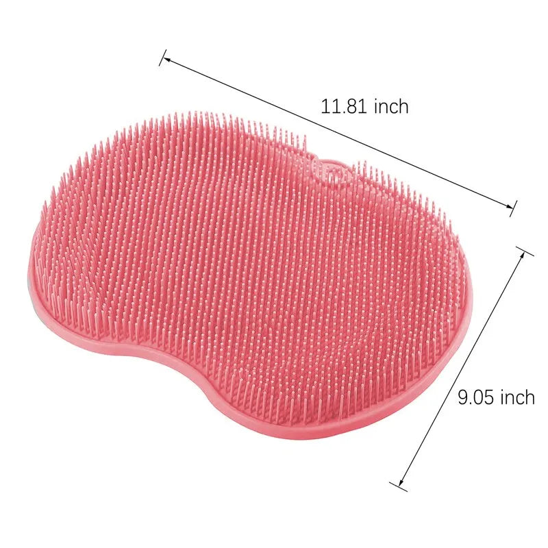 Back Feet Silicone Shower Exfoliator Scrubber