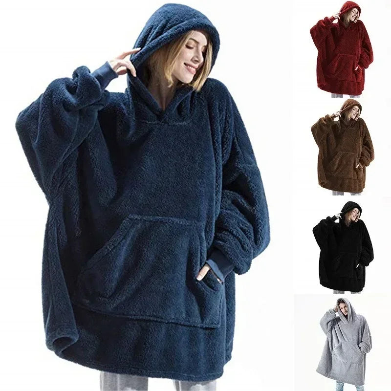 Wearable Hooded Blanket