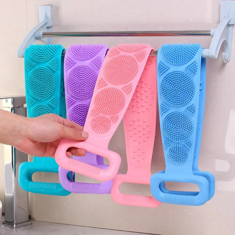 Body Silicone Shower Exfoliator Scrubber