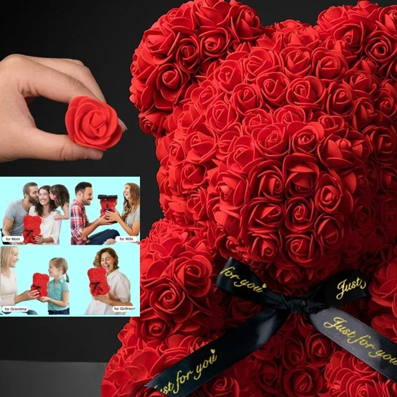 Eternal Rose Teddy