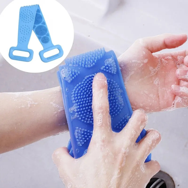 Body Silicone Shower Exfoliator Scrubber