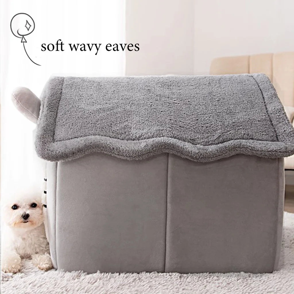 Fluffy Indoor Pet Bed House