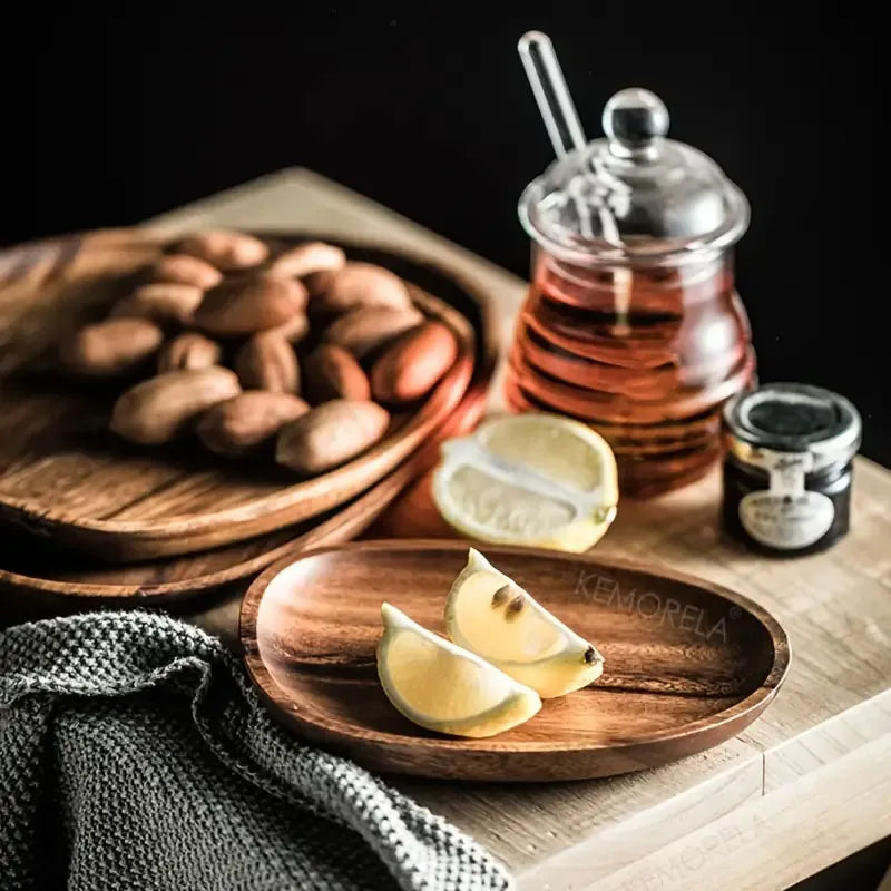 Wooden Serving Plates