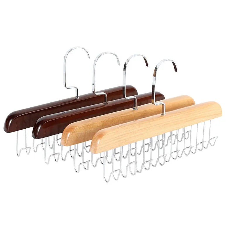 Multifunctional Garment Hanger with 8 Hooks