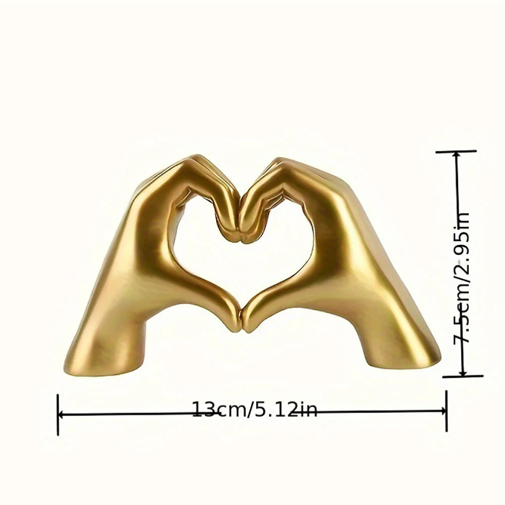 Heart Hand Ornament