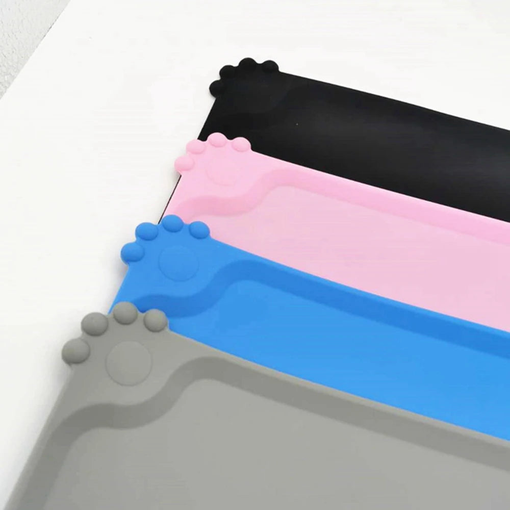 Silicone Pet Food Mat Non-slip Waterproof for Cats Dogs