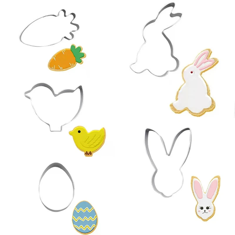 Easter Cookie Cutter Set