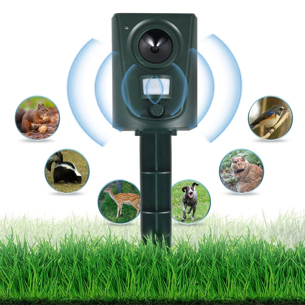 Solar Powered Outdoor Pest Repeller