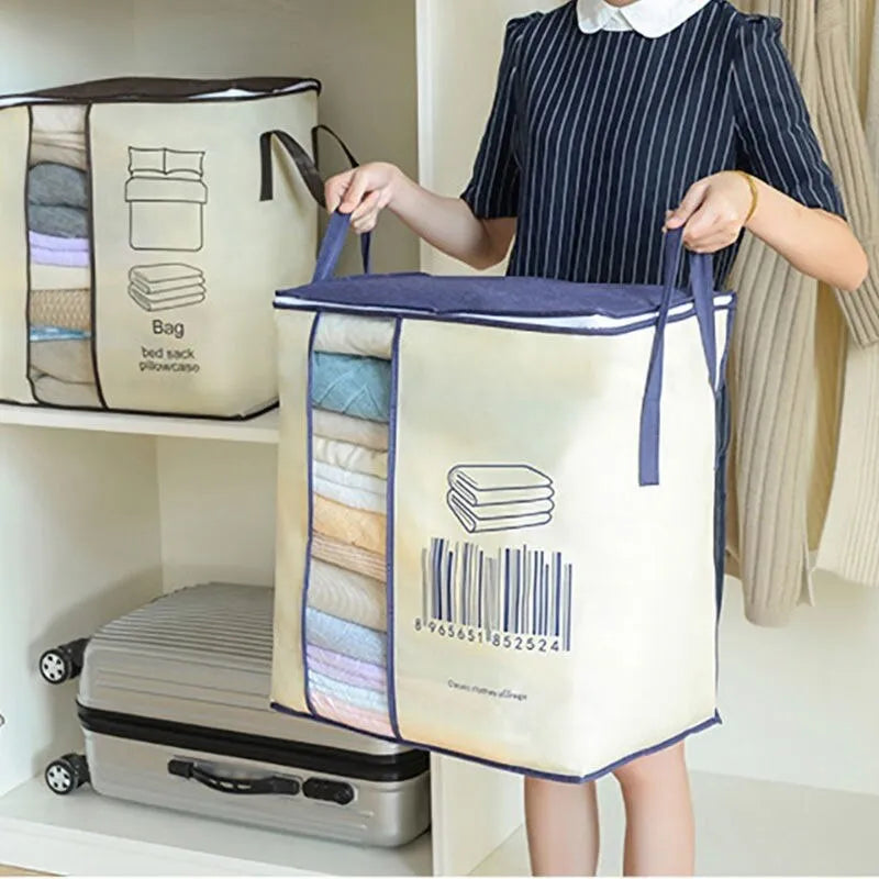 Fabric Multipurpose Storage Bag for Bedroom and Living Room