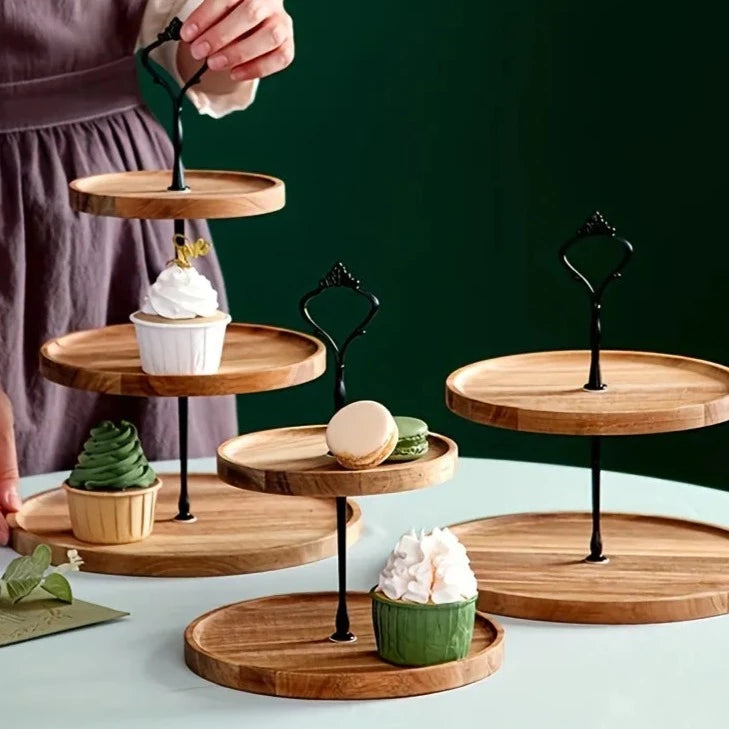 Wooden Afternoon Tea Stands