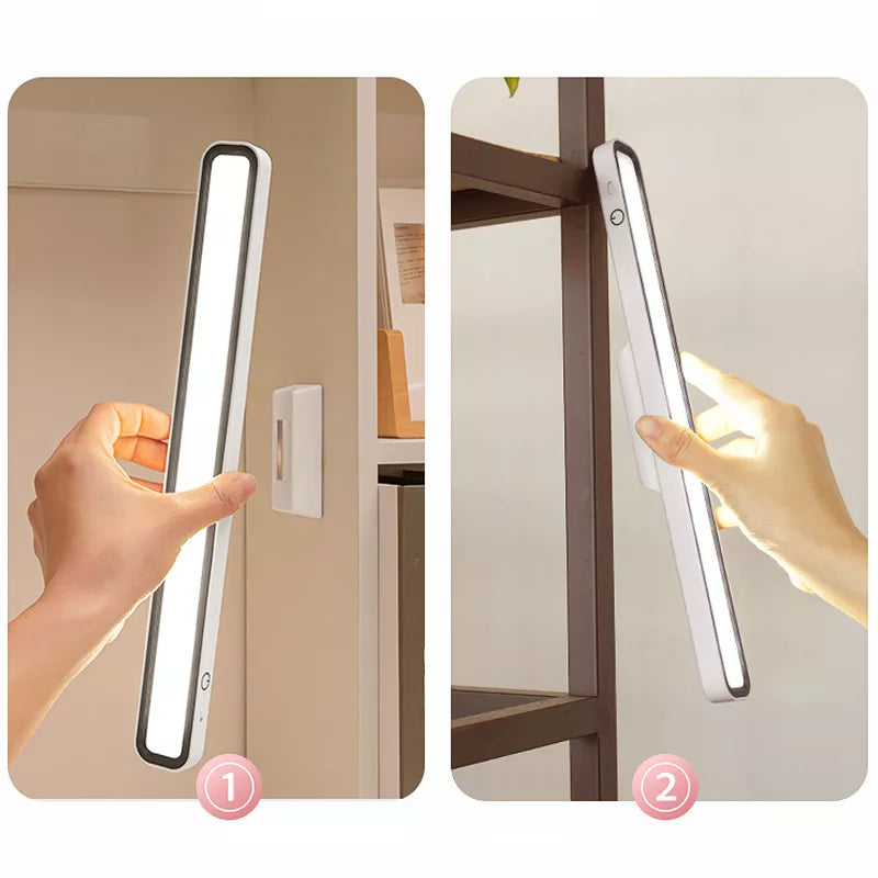 Magnetic Hanging LED Light Bar Rechargeable with Wireless Remote