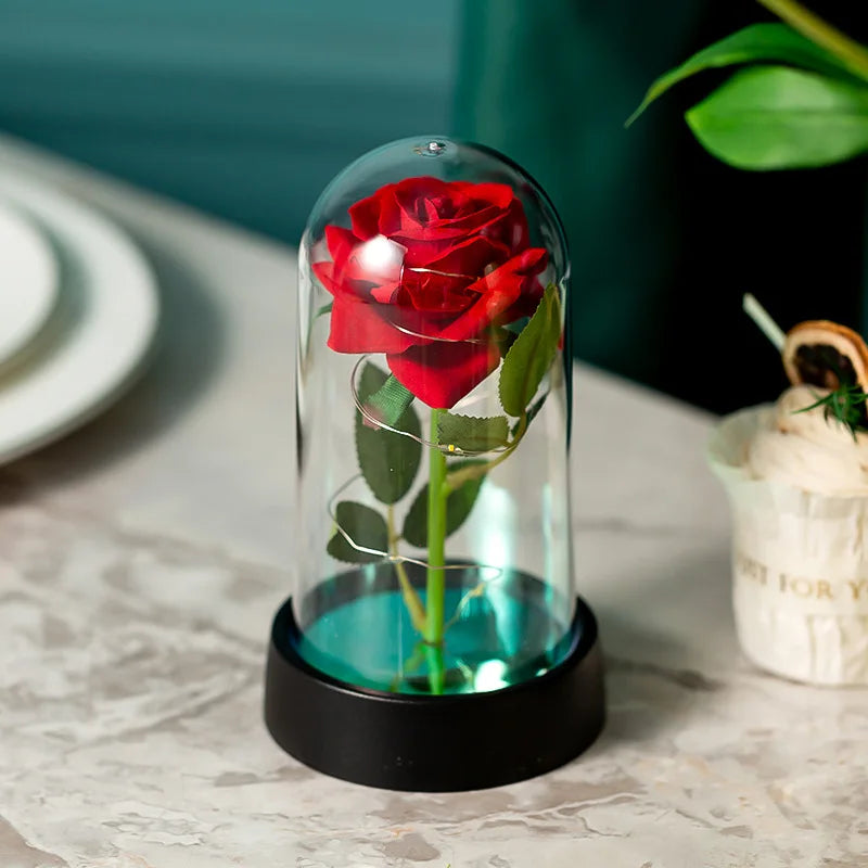 Eternal Rose In Dome LED