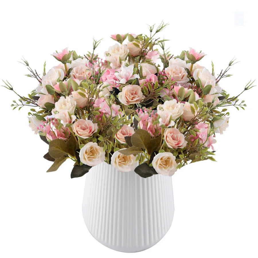Artificial Rose Bouquet Stem