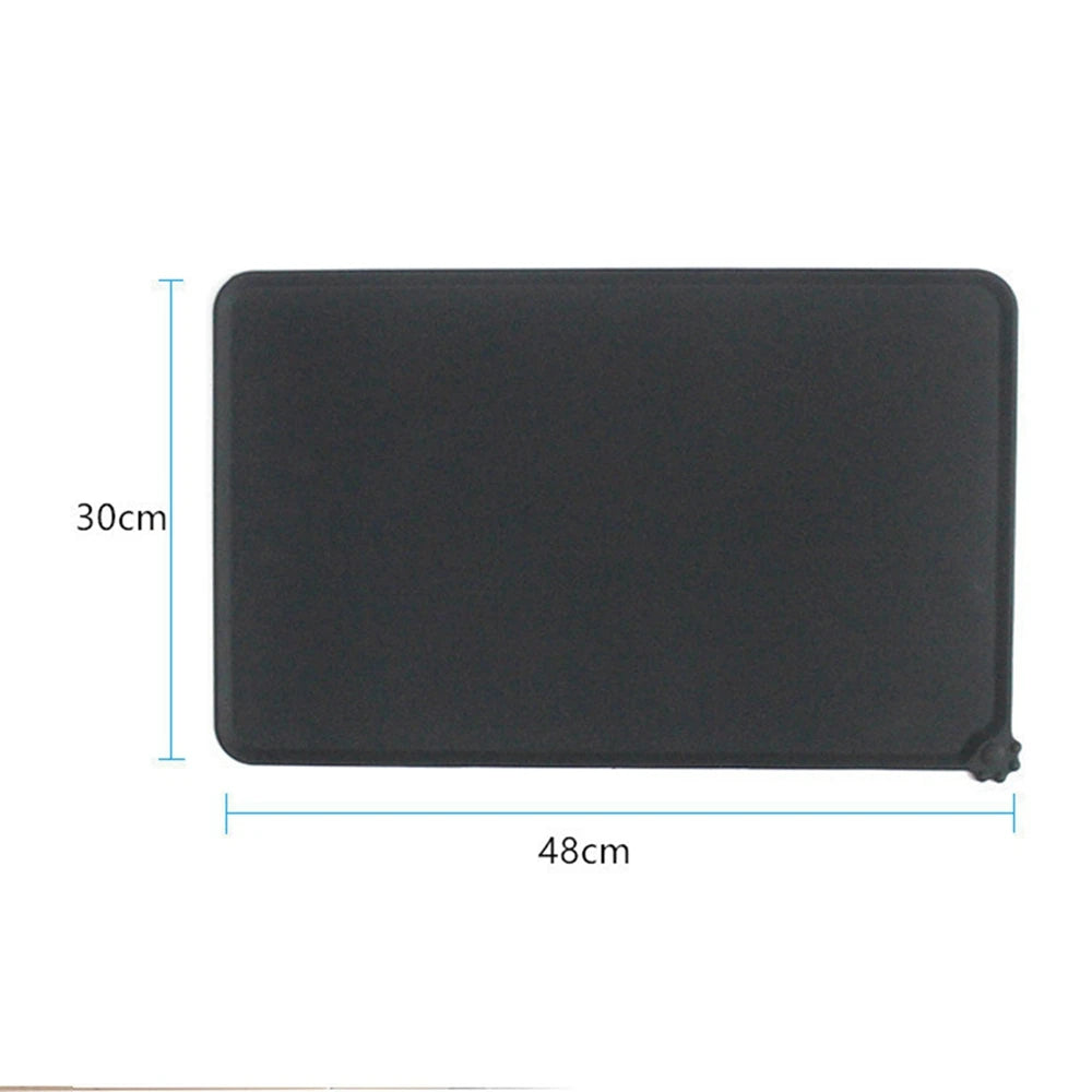 Silicone Pet Food Mat Non-slip Waterproof for Cats Dogs