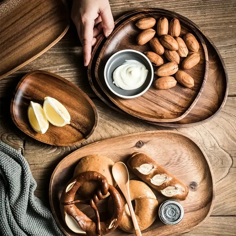 Wooden Serving Plates