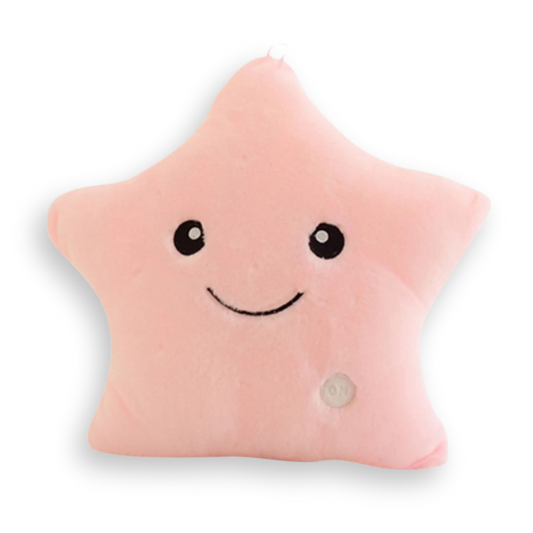 Star Luminous Soft Plush in Pink color