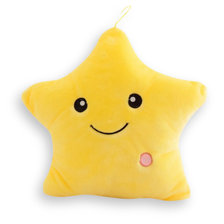 Star Luminous Soft Plush in Yellow color