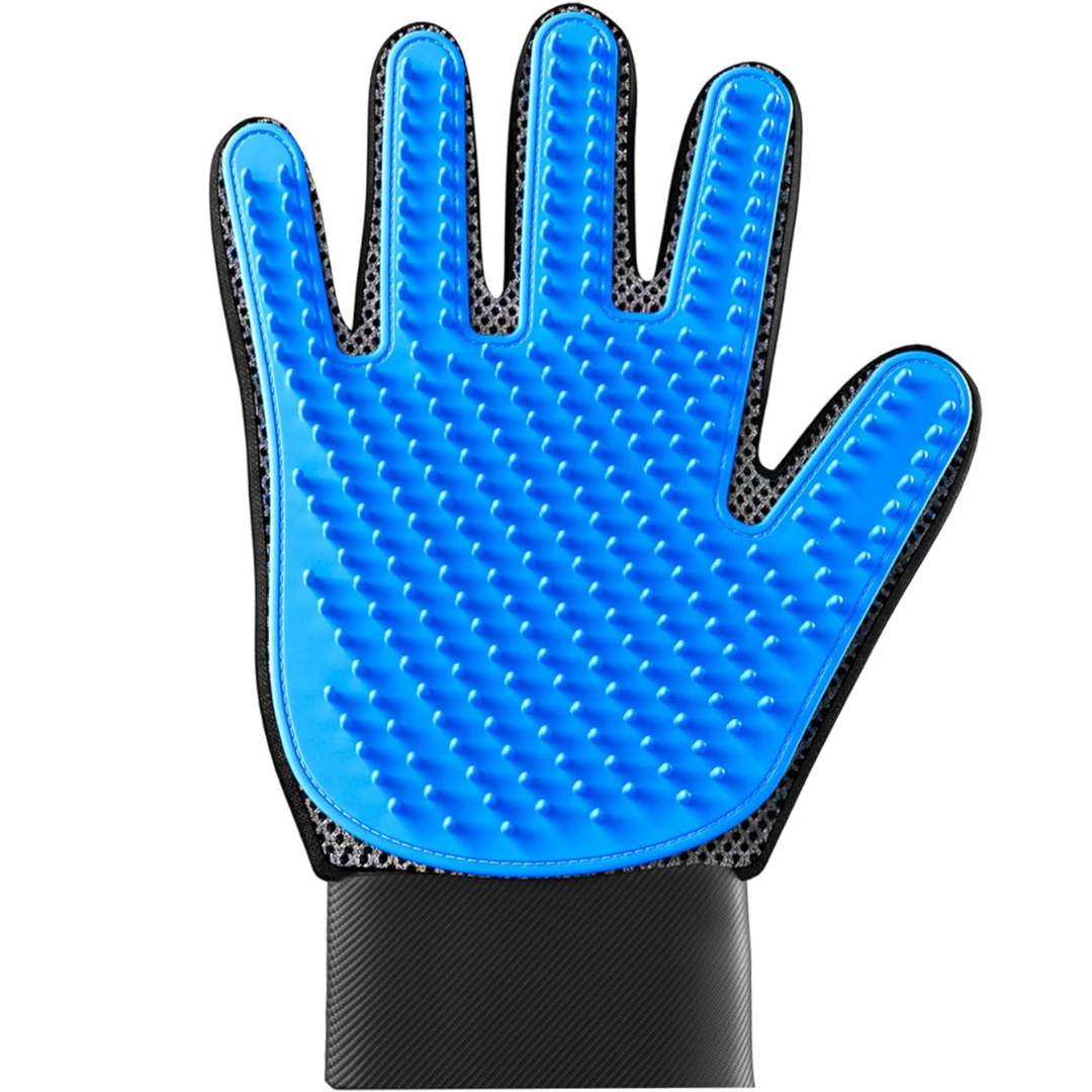 Silicone De-Shedding Pet Grooming Glove For Dogs Cats