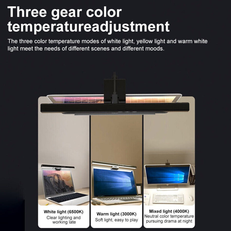 Easy-Care Computer Screen LED Light Bar