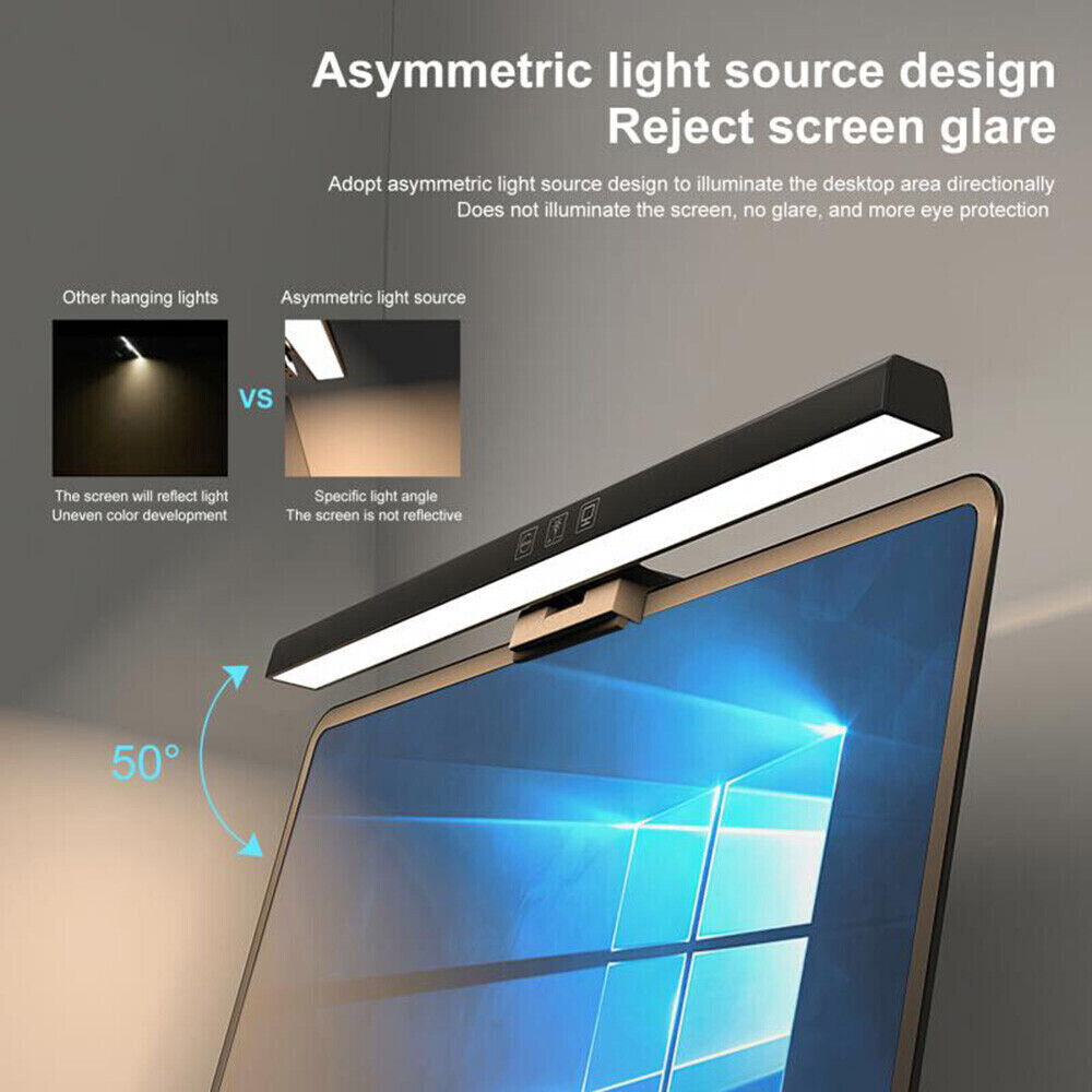 Easy-Care Computer Screen LED Light Bar
