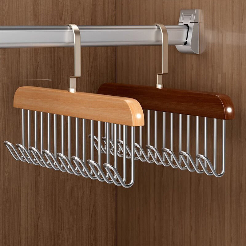 Multifunctional Garment Hanger with 8 Hooks