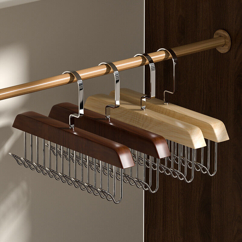 Multifunctional Garment Hanger with 8 Hooks