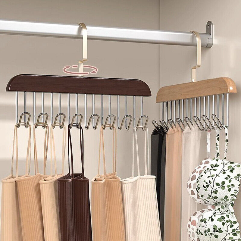 Multifunctional Garment Hanger with 8 Hooks
