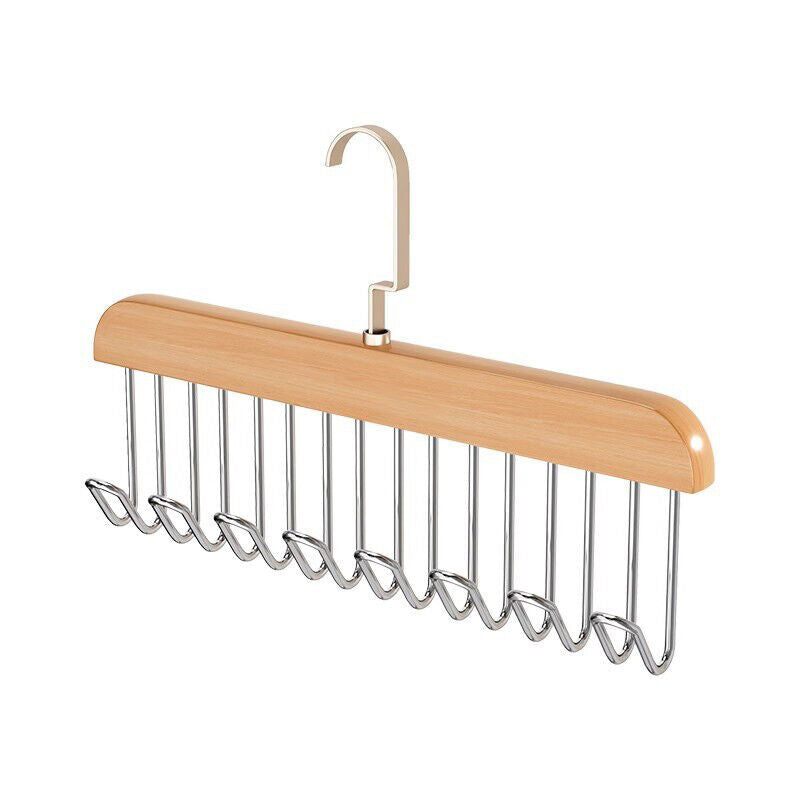 Multifunctional Garment Hanger with 8 Hooks