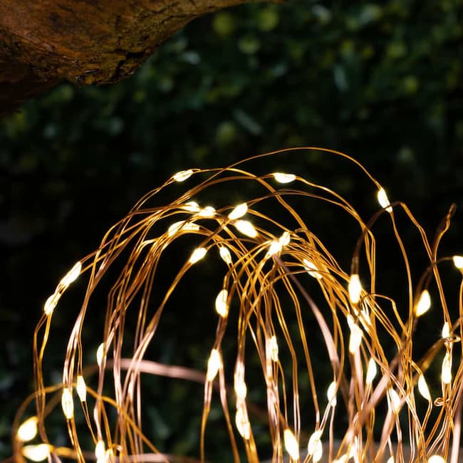 Firefly Fairy Light Solar Powered Garden Lights LED