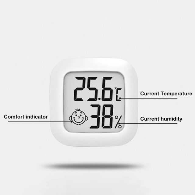 LCD Display Room Thermometer