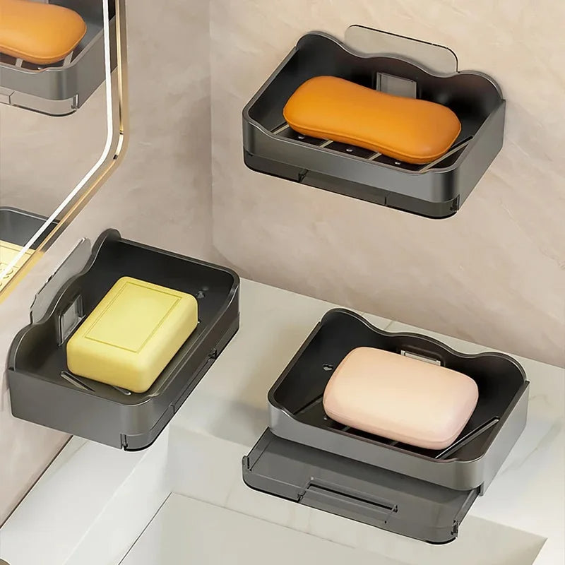 Universal Self-Draining Bathroom Soap Dish