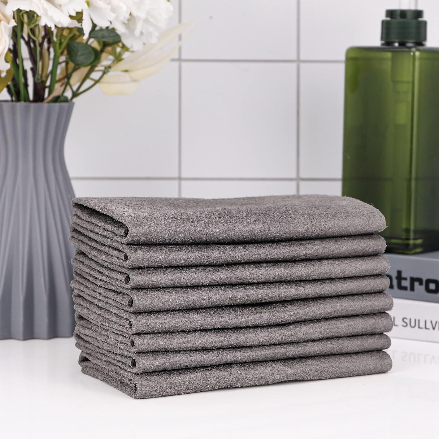 Thickened Magic Microfiber Cleaning Cloth Washable Lint-free