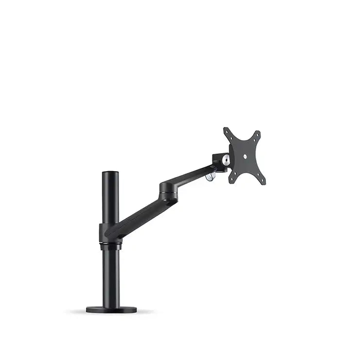 Single Monitor Arm with Swivel Mount Desk Mount Bracket Black