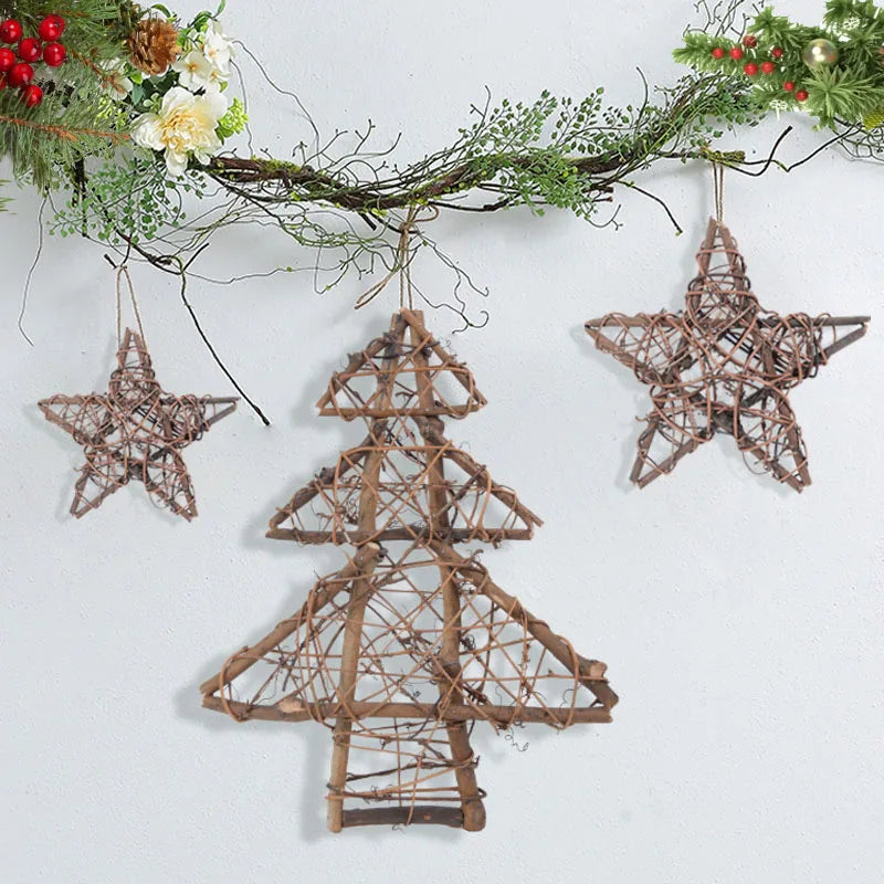 Rattan Christmas Decorations