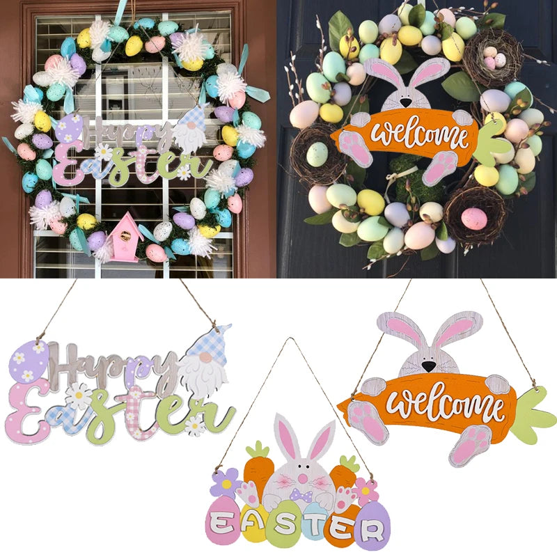 Hanging Easter Pendent Signs