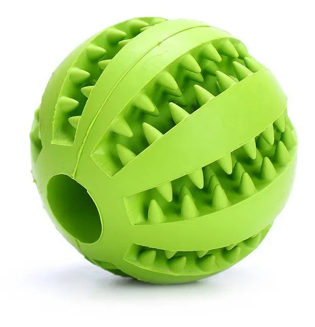 Extra tough Tooth Cleaning Treat Ball Chew Toy for Dogs