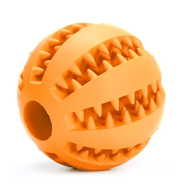 Orange treat ball for dogs best sale