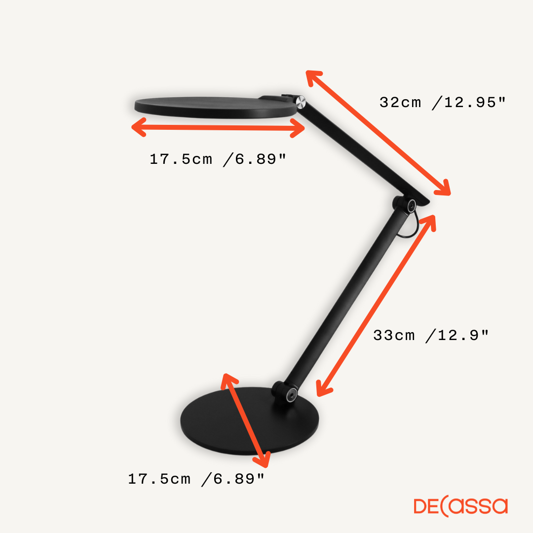 LED Dimmable Long Arm Desk Lamp