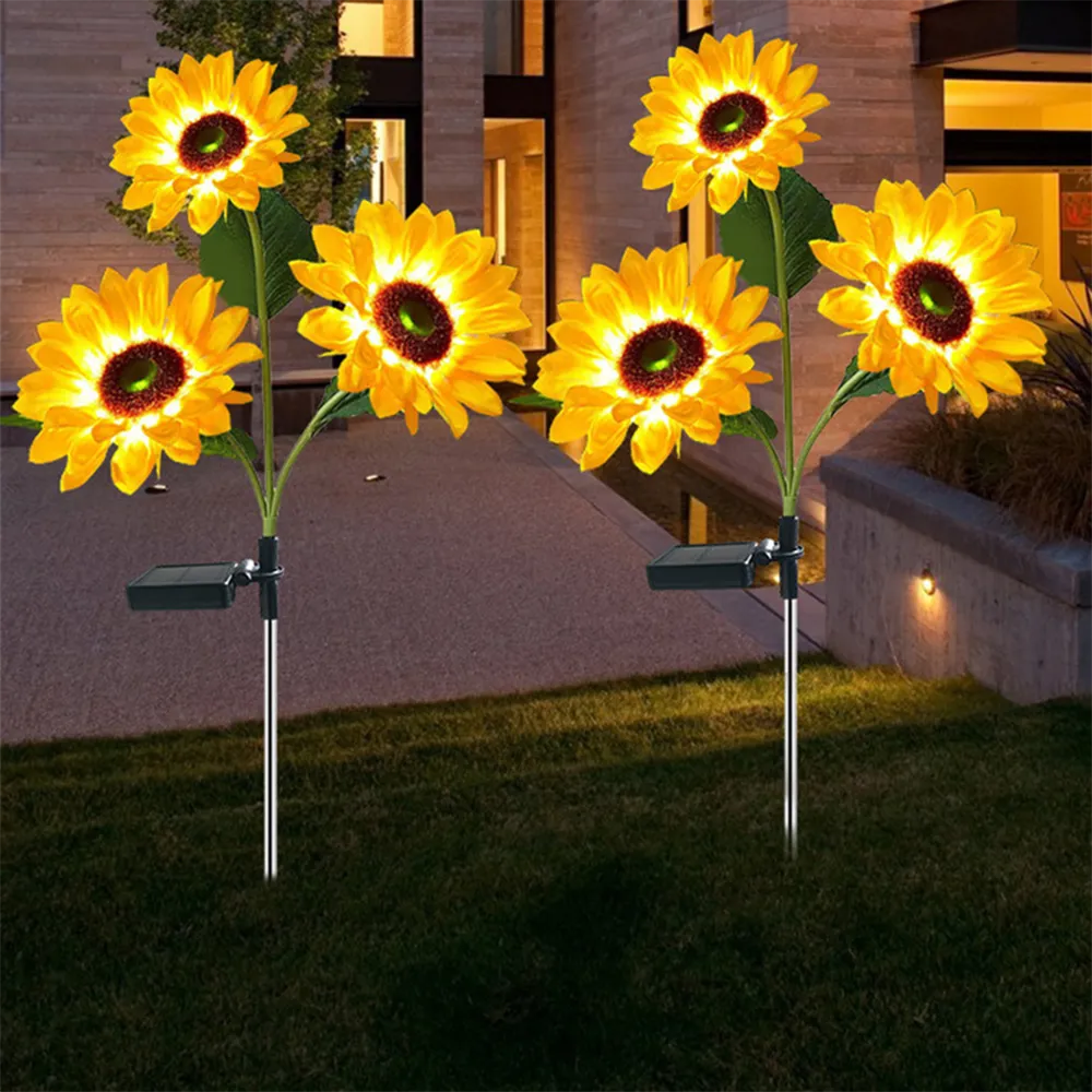 Sunflower Solar Garden Light LED