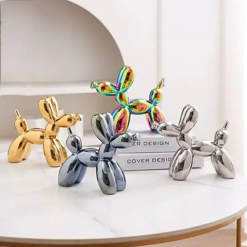 Ceramic Balloon Dog Ornament