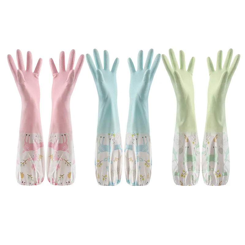 Rubber Gloves Household Cleaning Extra Long