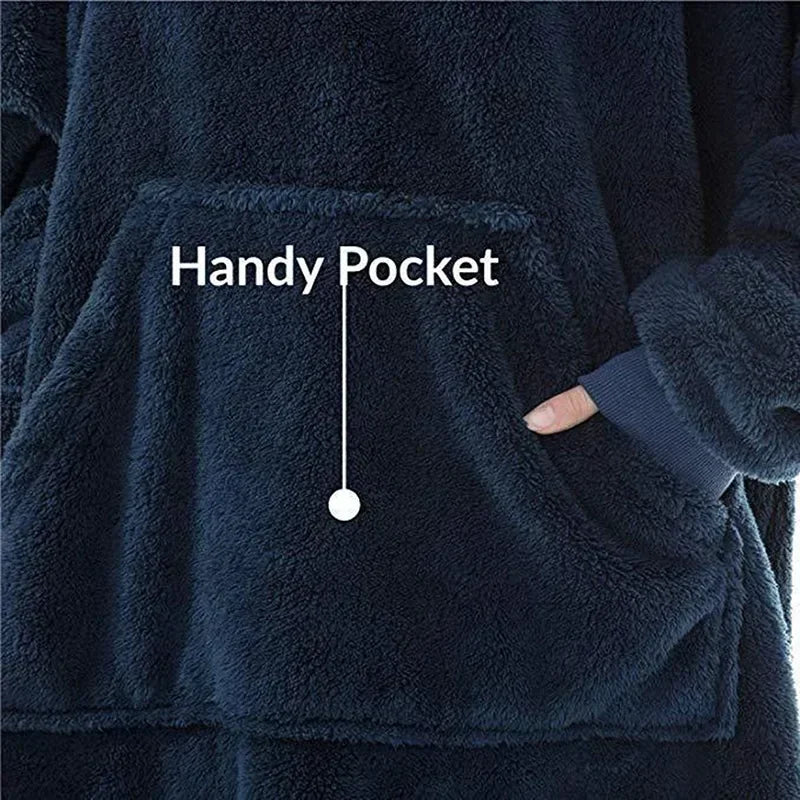 Wearable Hooded Blanket